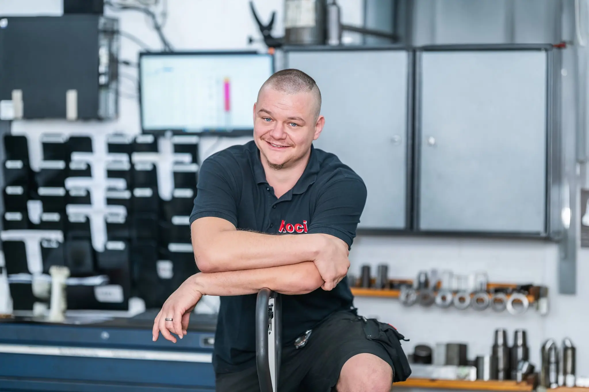 Dominik Richter, head of workshop