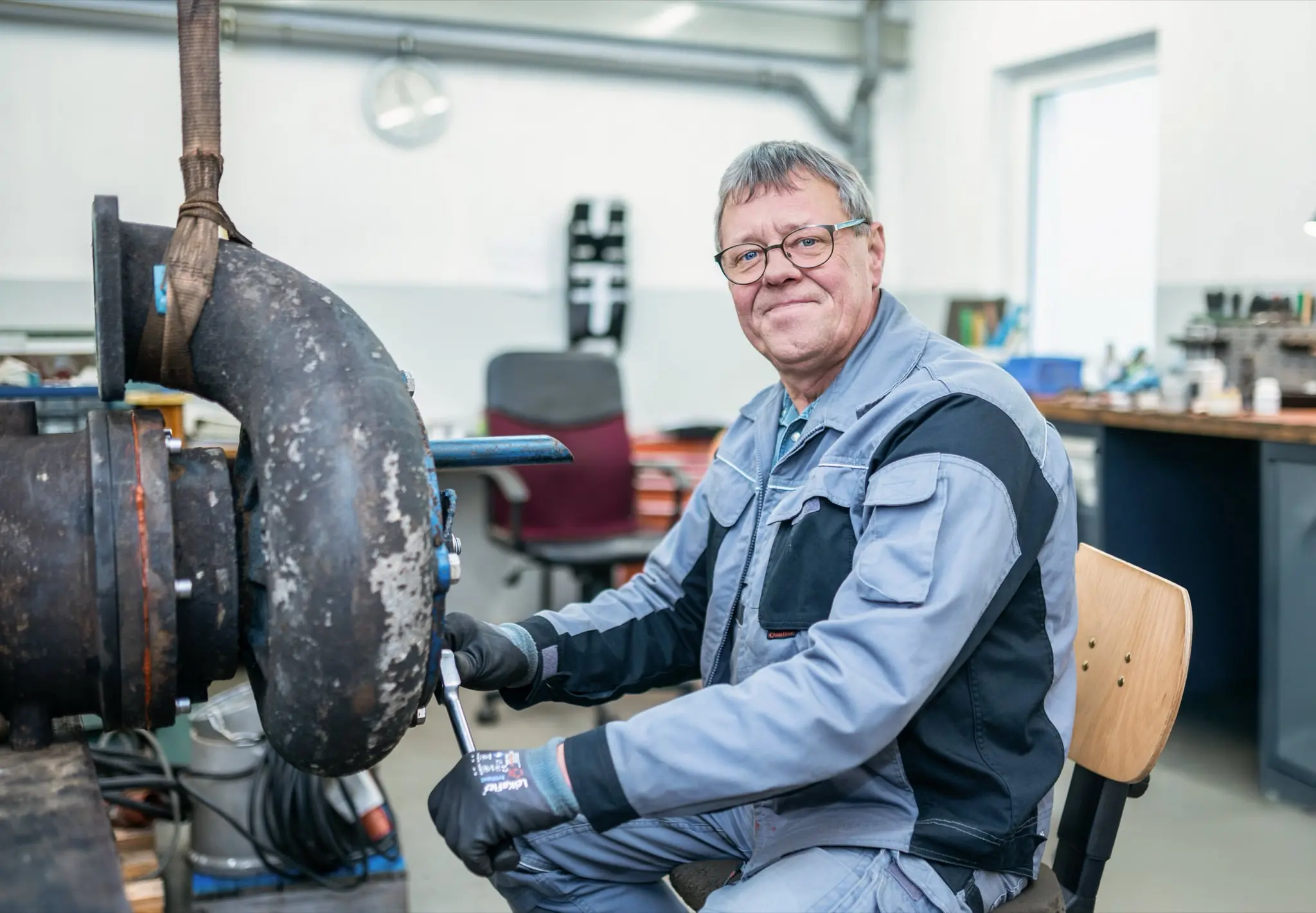 Heiko Richter, pump service