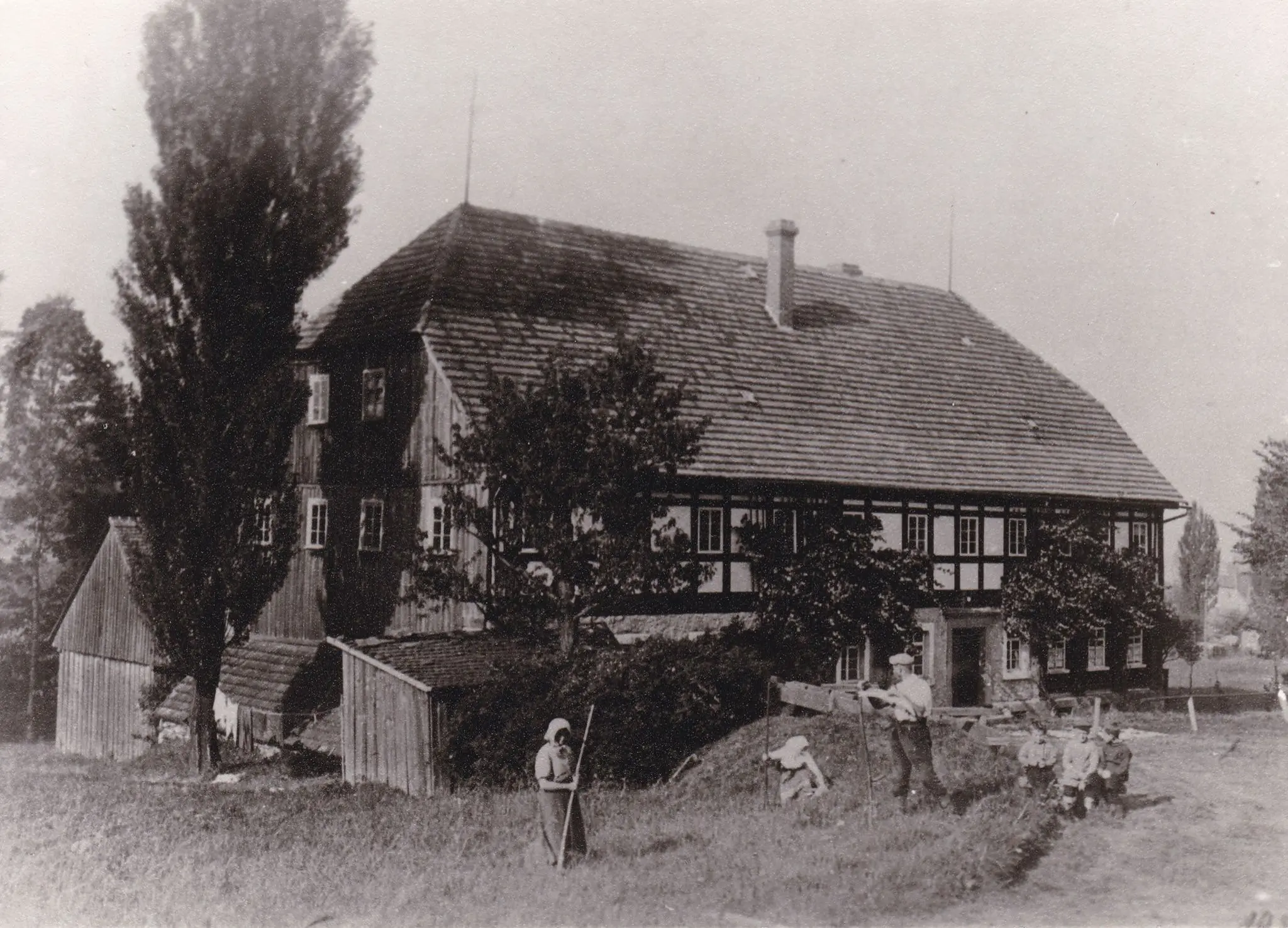 Historic view of the KOCI company building
