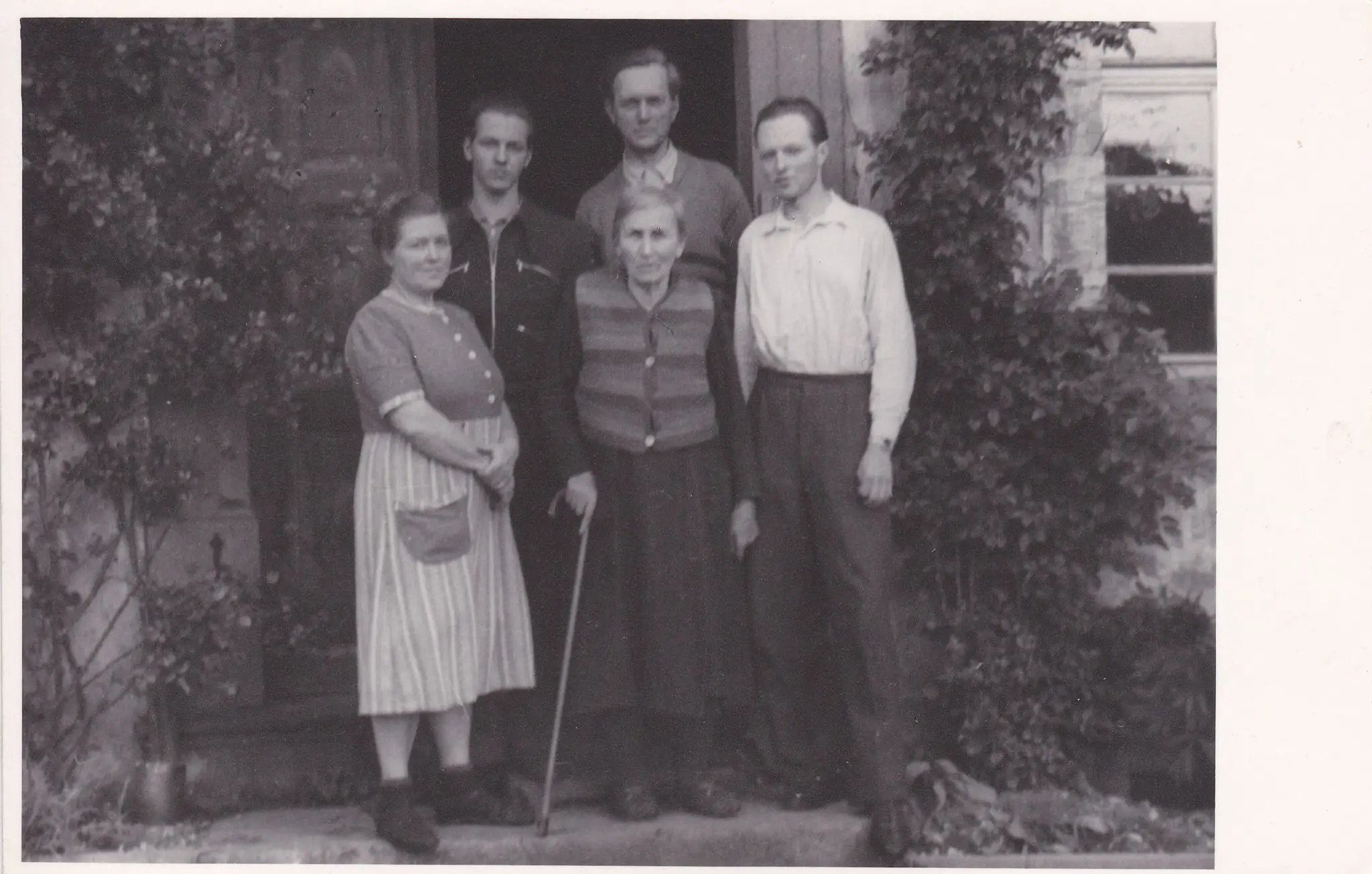 Historic group photograph from the company archive