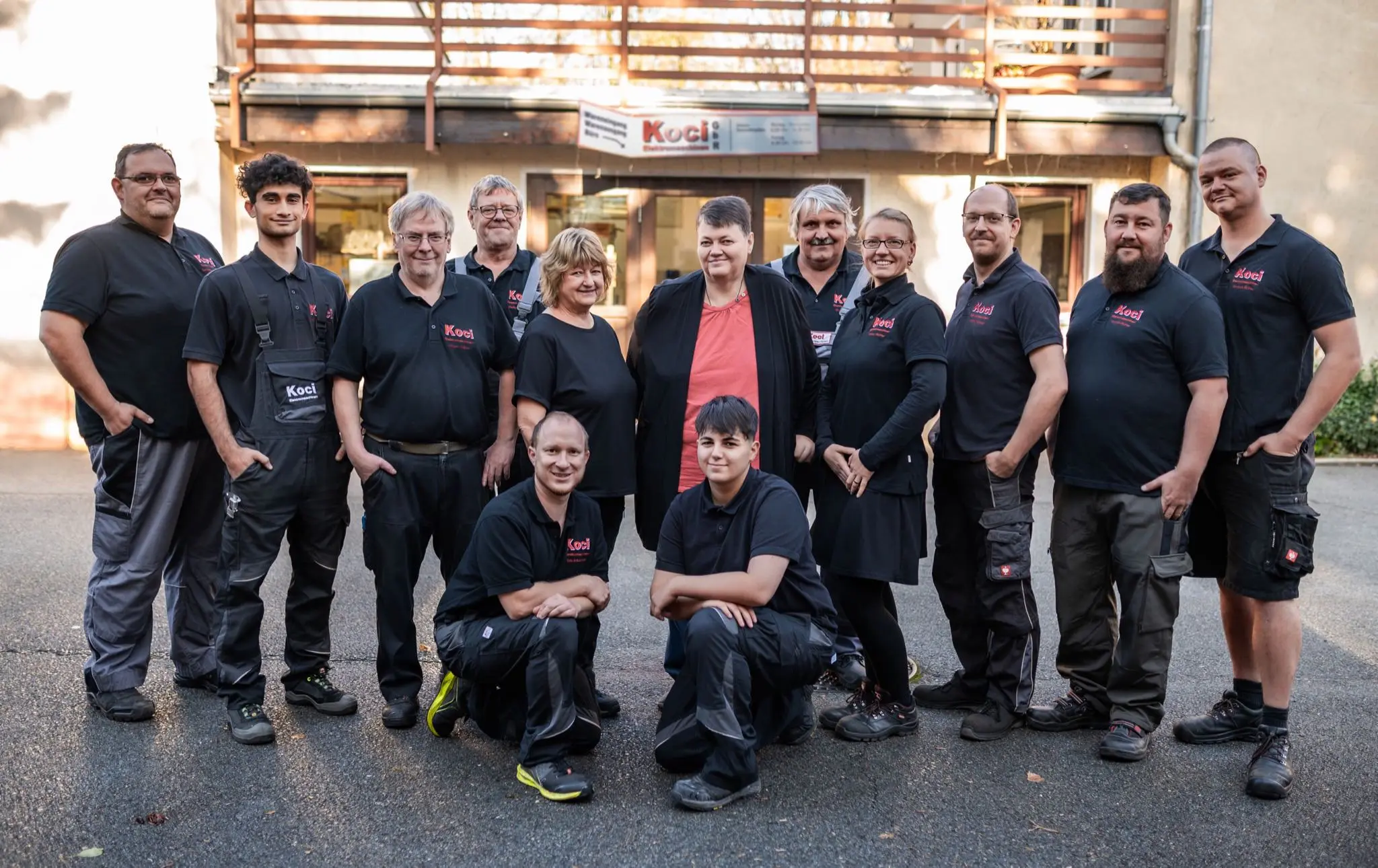 The KOCI Elektromaschinen team