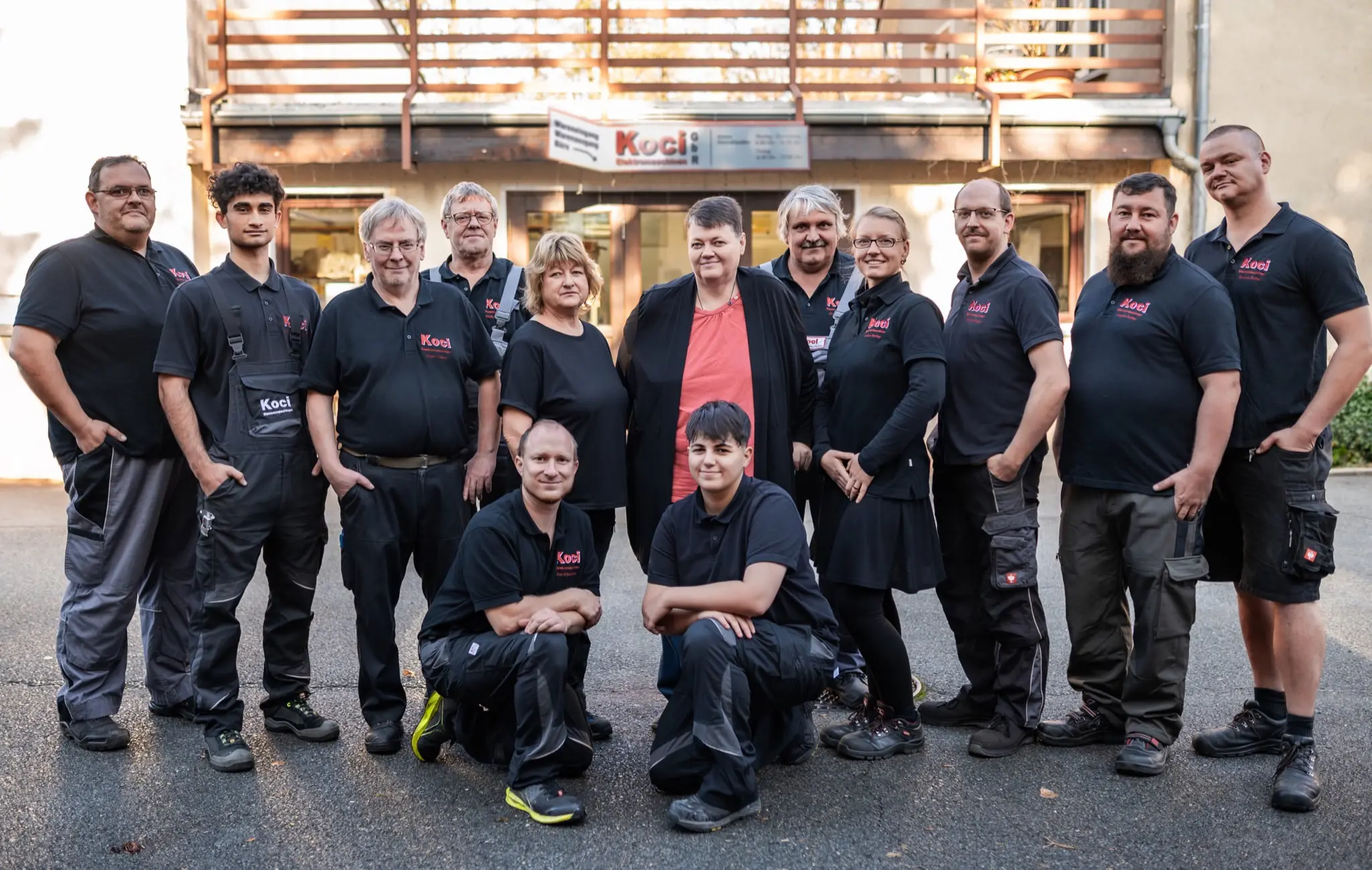 The KOCI Elektromaschinen team